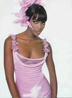 Naomi Campbell in rosa