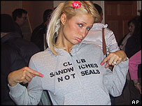 Paris Hilton...