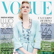 Angela Lindvall covers Vogue Latin America