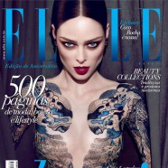 Coco Rocha reacts badly to her Elle Brazil cover photo