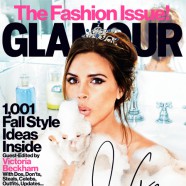 Victoria Beckham Covers & Guest Edits Glamour September 2012