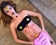 Cara Delevingne Celebrates 10m Instagram Followers With Hilarious Photo