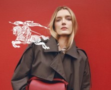 Burberry Celebrates the Rocking Horse Bag in a New Campaign featuring Lily Donaldson and Nora Attal